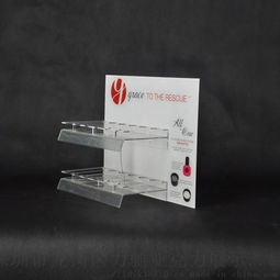 指尖藝術(shù)的空間美學 解析力馳亞克力展示制品廠的精美指甲油瓶展示架